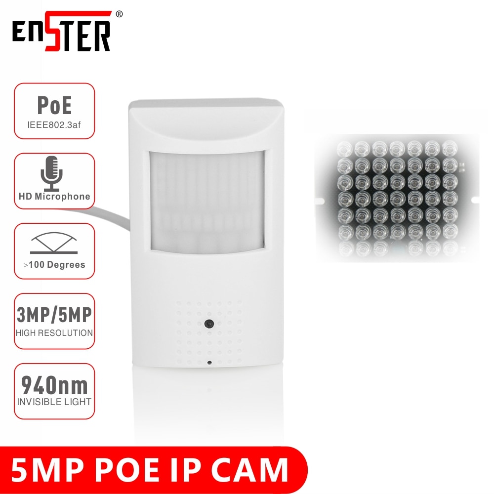 ENSTER  POE IP ī޶  PIR Cam H.265 3..